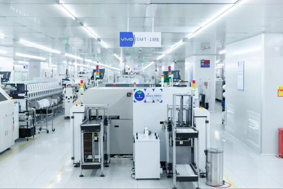 探廠Vivo手機SMT生產(chǎn)線，國產(chǎn)SMT貼片機依然不能市場化